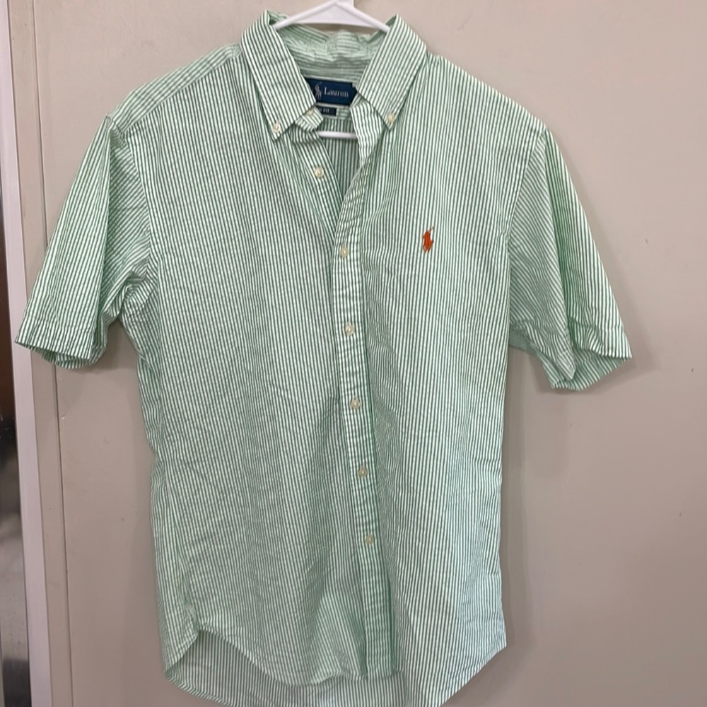 Ralph Lauren seersucker button down